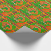 ハクナ・ジラフ・アートプリント ラッピングペーパー (角)