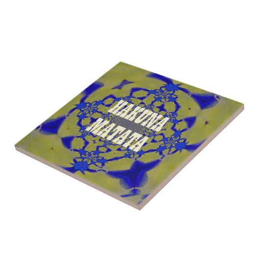 ハクナ・マタタ美しい驚くべきアフェミニンフリカA タイル (側面)