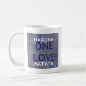 ハクナ・マタタ コーヒーマグカップ (左)