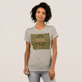 ハクナ・マタタ 女性用Bella Canvas Tシャツ (正面フル)