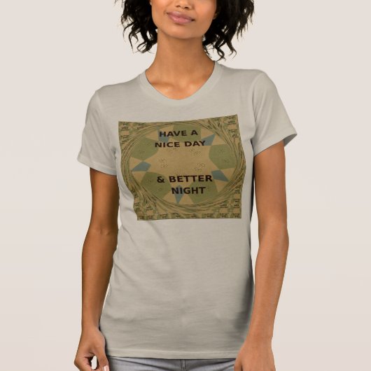 ハクナ・マタタ 女性用Bella Canvas Tシャツ (正面)