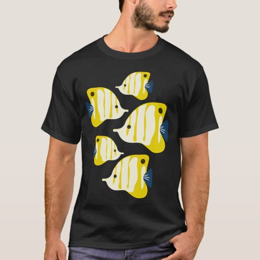 ハクビシンサカナ Tシャツ (正面)