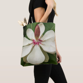 ハクモクレン（白木蓮）の花 フローラル トートバッグ
