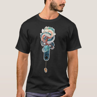 ハク アニメ ジブリ アート Tシャツ