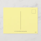 ハグあなたのママ、かわいいベビーシックは母の鶏を愛する シーズンポストカード (裏面)