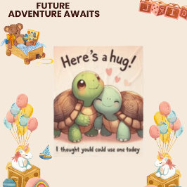 ハグかわいいカメモダンのフリースブランケット フリースブランケット