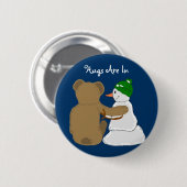 ハグが入っている 缶バッジ (正面&裏面)