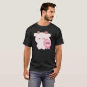 ハグが必要認定済み牛 Tシャツ (正面フル)