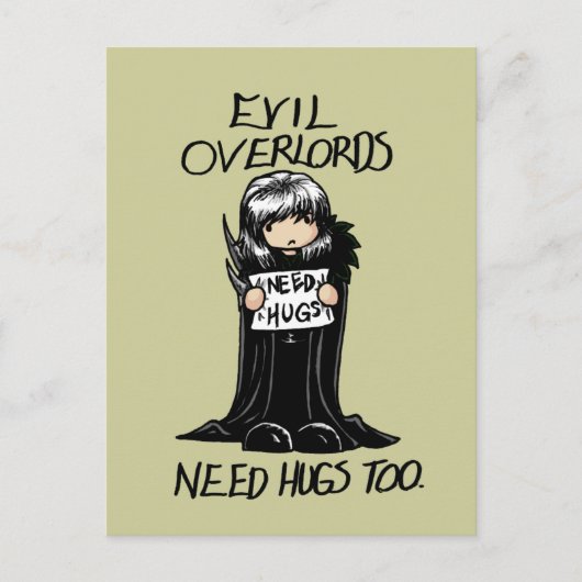 ハグが必要 ポストカード (正面)