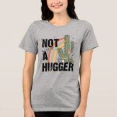ハグが苦手な人のTシャツ トライブレンドTシャツ (正面)