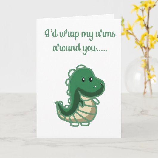 ハグしたい カード (黄色い花)