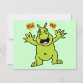 ハグして! 招待状 (正面)