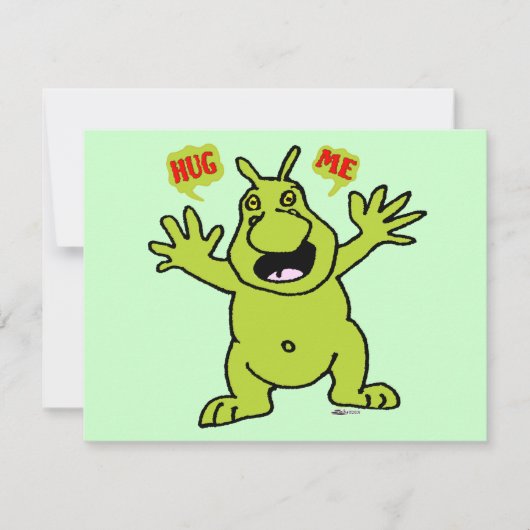 ハグして！ 招待状 (正面)