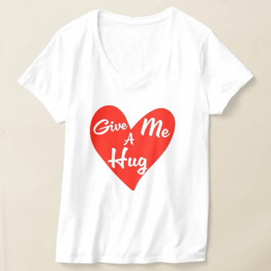 ハグして Tシャツ (レイダウン)
