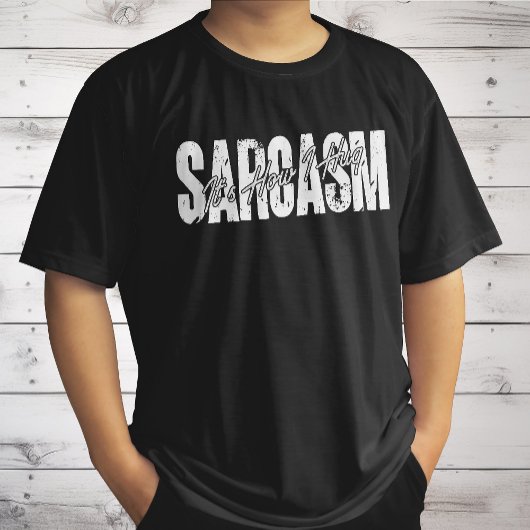 ハグする方法を皮肉る – 皮肉おもしろい的ヴィンテージ Tシャツ
