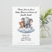 ハグする雲 招待状 (スタンド正面)