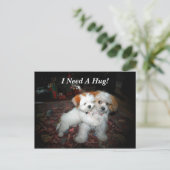 ハグだ! ポストカード (スタンド正面)