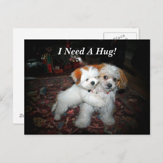 ハグだ！ ポストカード (正面/裏面)