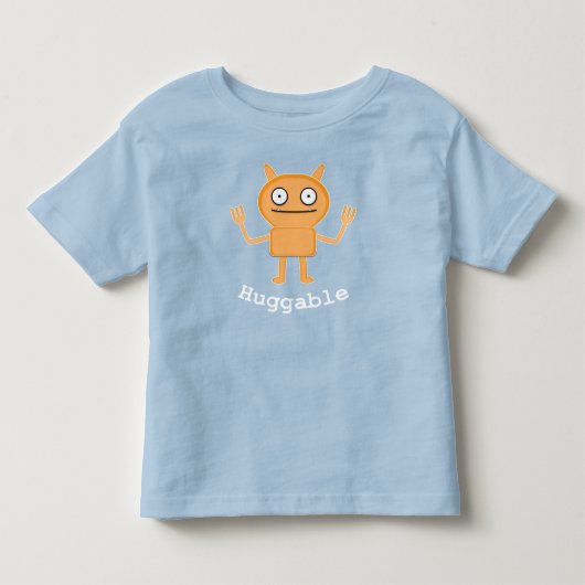 ハグできる - トドラー ファインジャージー Tシャツ (正面)