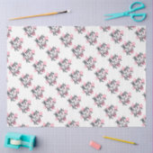 ハグとキスとハートティッシュペーパー 薄葉紙 (クラフト)