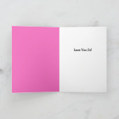 ハグとキスのレトロハートラブユーソー カード (内部)