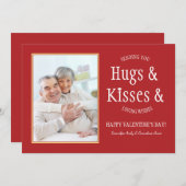 ハグとキスの写真カード シーズンカード (正面/裏面)