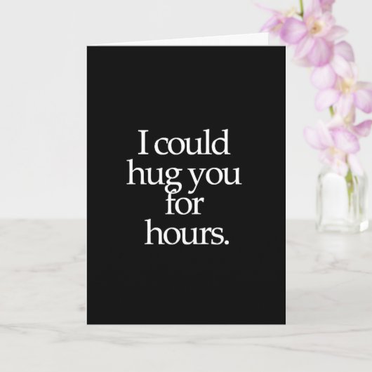 ハグとキスは来あなたの道である…愛 カード (蘭)