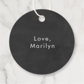 ハグとキスは近日中からミセス・シャルボード フェイバータグ (裏面)