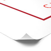 ハグとキスバレンタインデーカスタムの写真 ポスター (コーナー)