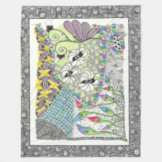 ハグとキスフリースブランケット フリースブランケット