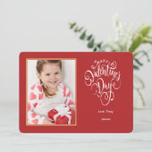 ハグとキス写真バレンタインのカード シーズンカード (スタンド正面)