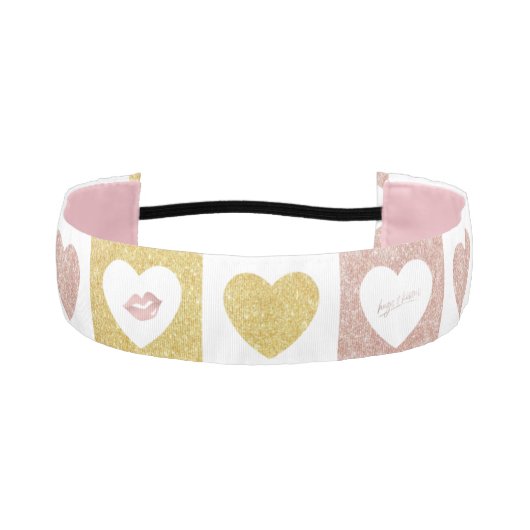 ハグとキス アスレチックヘッドバンド (正面)