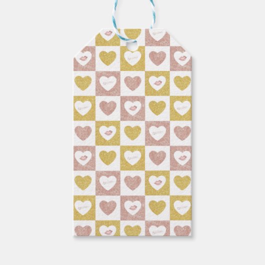 ハグとキス ギフトタグ (正面)