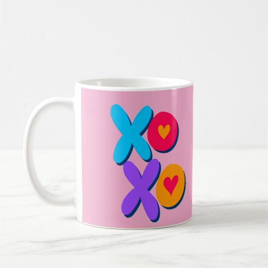 ハグとキス コーヒーマグカップ (左)