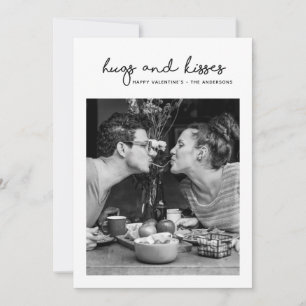 ハグとキス バレンタインデー 現代の写真 シーズンカード