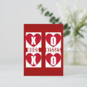 ハグとキス ポストカード (スタンド正面)