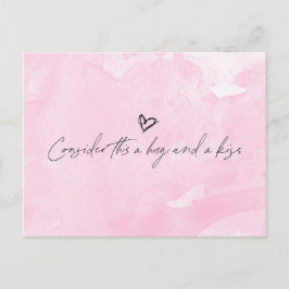 ハグとキス ポストカード