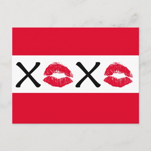 ハグとキス ポストカード (正面)