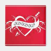 ハグとキス マグネット (正面)