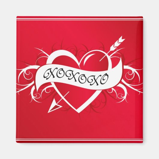 ハグとキス マグネット (正面)