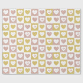 ハグとキス ラッピングペーパー (フラット)