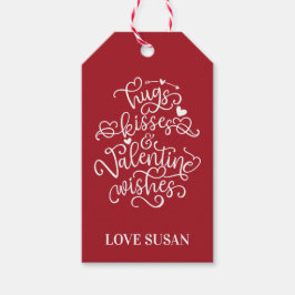 ハグとキス | Lips |バレンタインデー ギフトタグ