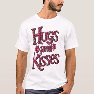 ハグとキス Tシャツ
