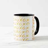 ハグとキス xoxo マグカップ (正面右)