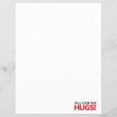 ハグと引き換えに料理します チラシ (正面)