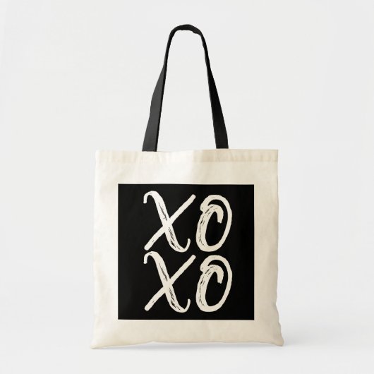 ハグと愛を込めて XOXO トートバッグ (正面)