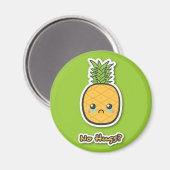 ハグのない悲しいパイナップル マグネット (正面/裏面)