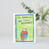 ハグの力 ポストカード (スタンド正面)