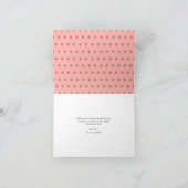 ハグはっきりしたとキス写真バレンタインデー シーズンカード (内部)