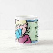 ハグは素晴らし贈り物… コーヒーマグカップ (中央)